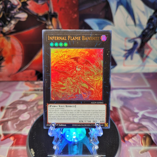 Infernal Flame Banshee [AGOV-EN043] Ultra Rare