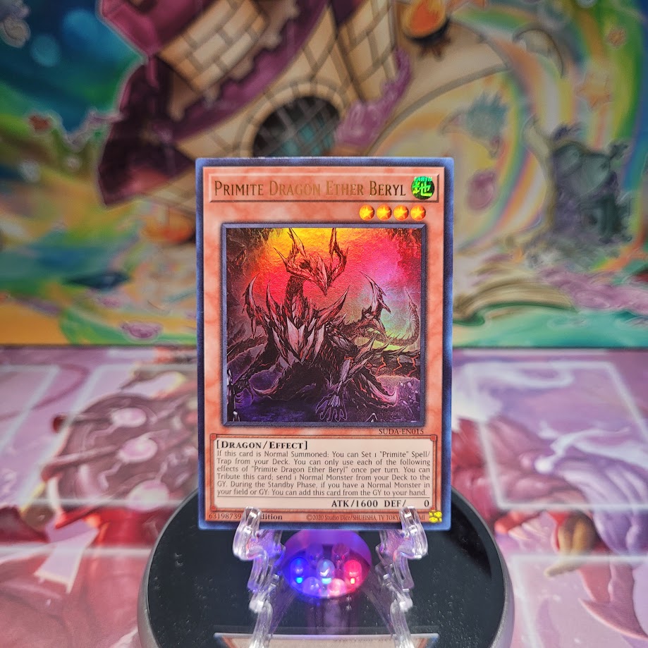 Primite Dragon Ether Beryl [SUDA-EN015] Ultra Rare - Yugioh Cards For