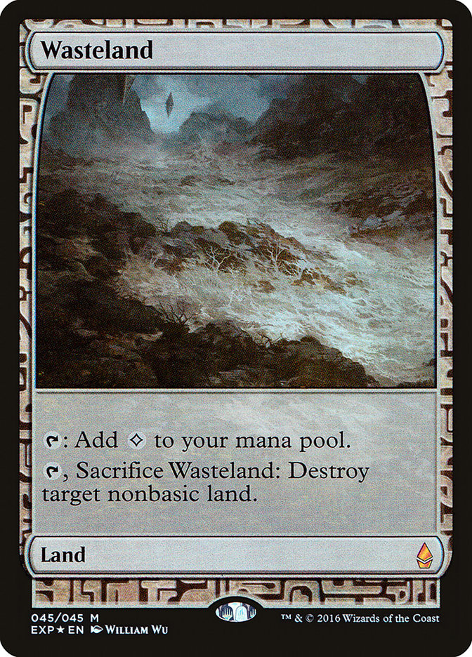 Wasteland [Zendikar Expeditions] Magic: The Gathering