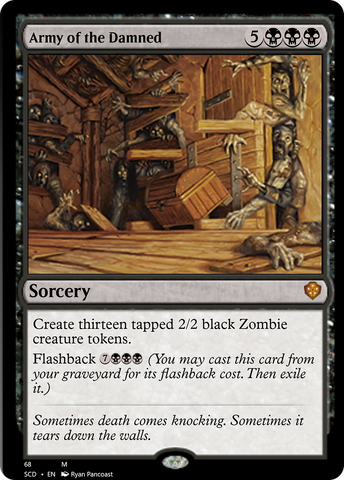 Army of the Damned [Starter Commander Decks] Magic: The Gathering