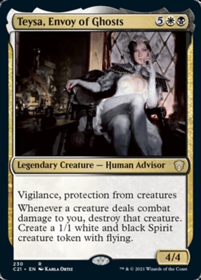 Teysa, Envoy of Ghosts [Commander 2021] Magic: The Gathering