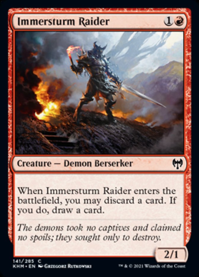 Immersturm Raider [Kaldheim] Magic: The Gathering