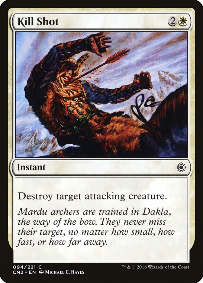 Kill Shot [Conspiracy: Take the Crown] Magic: The Gathering