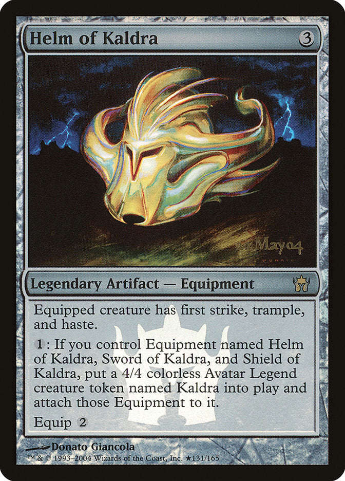 Helm of Kaldra [Fifth Dawn Promos] Magic: The Gathering