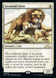 Savannah Lions [30th Anniversary Edition] Magic: The Gathering