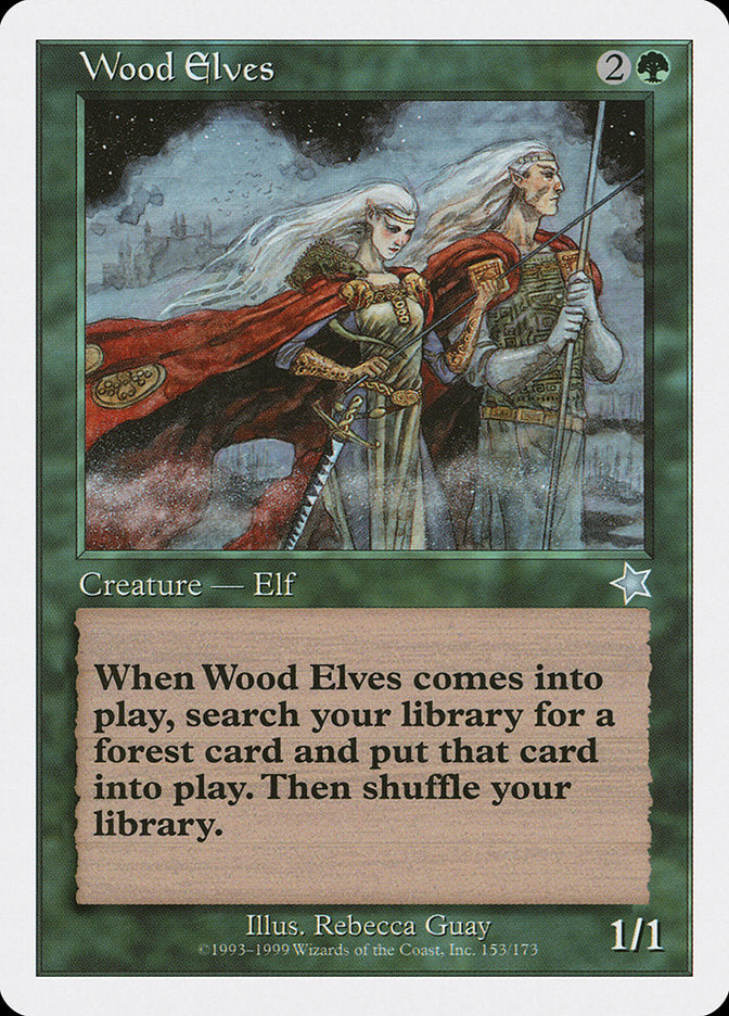 Wood Elves [Starter 1999] Magic: The Gathering