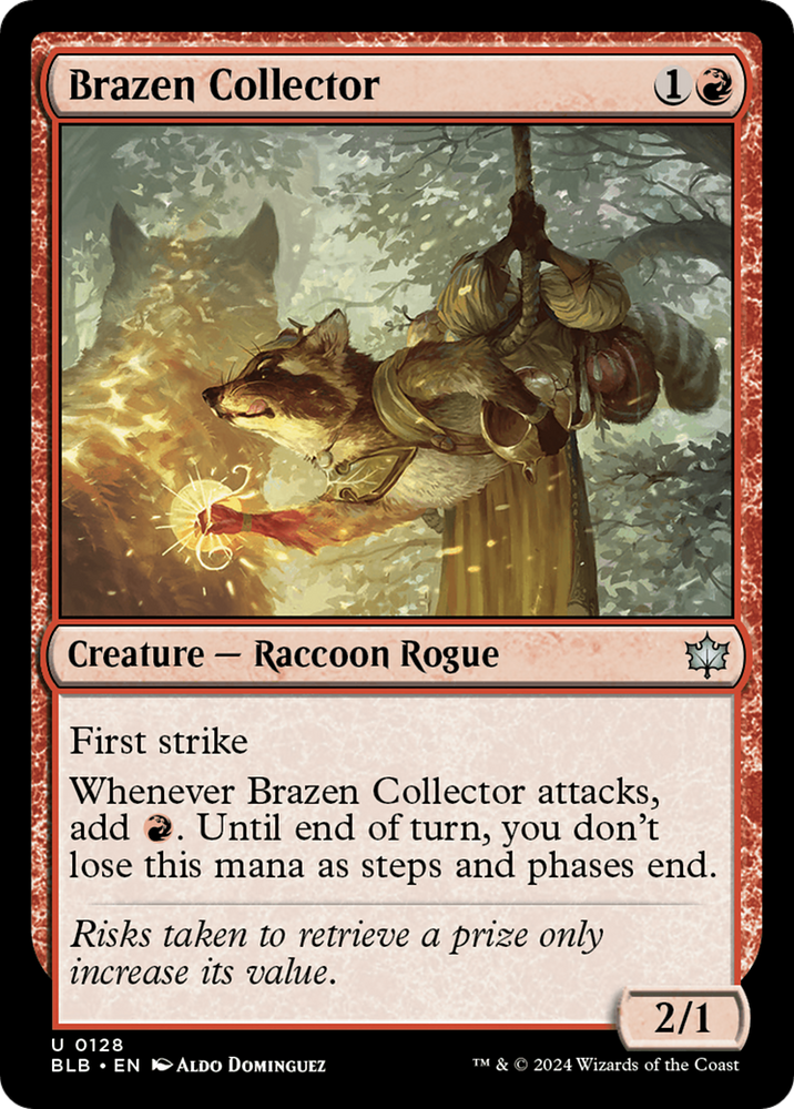 Brazen Collector [Bloomburrow] Magic: The Gathering