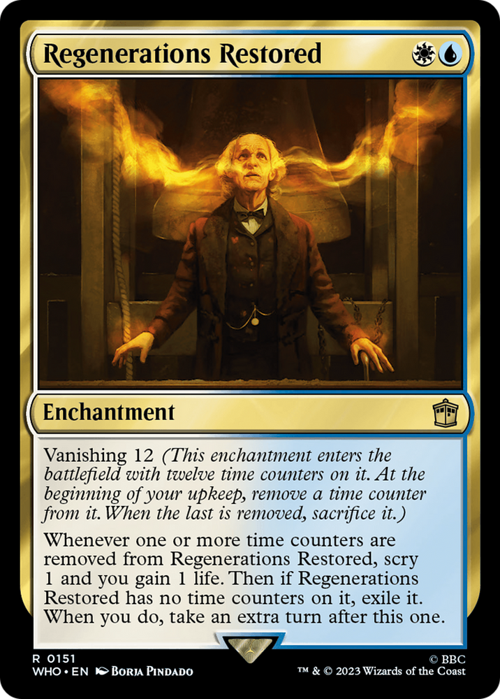 Regenerations Restored [Doctor Who] Magic: The Gathering