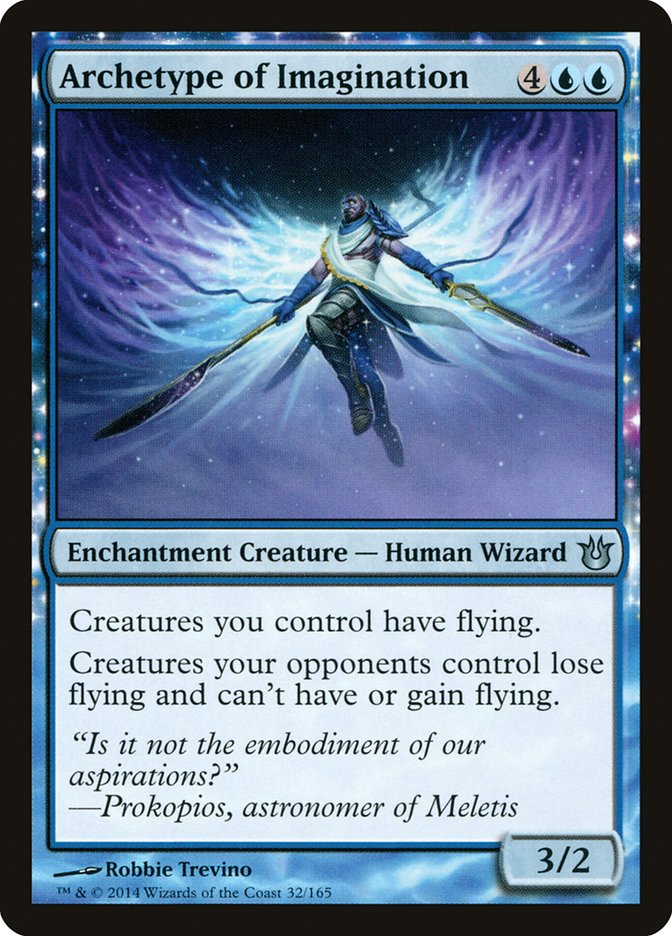 Archetype of Imagination [Born of the Gods] Magic: The Gathering