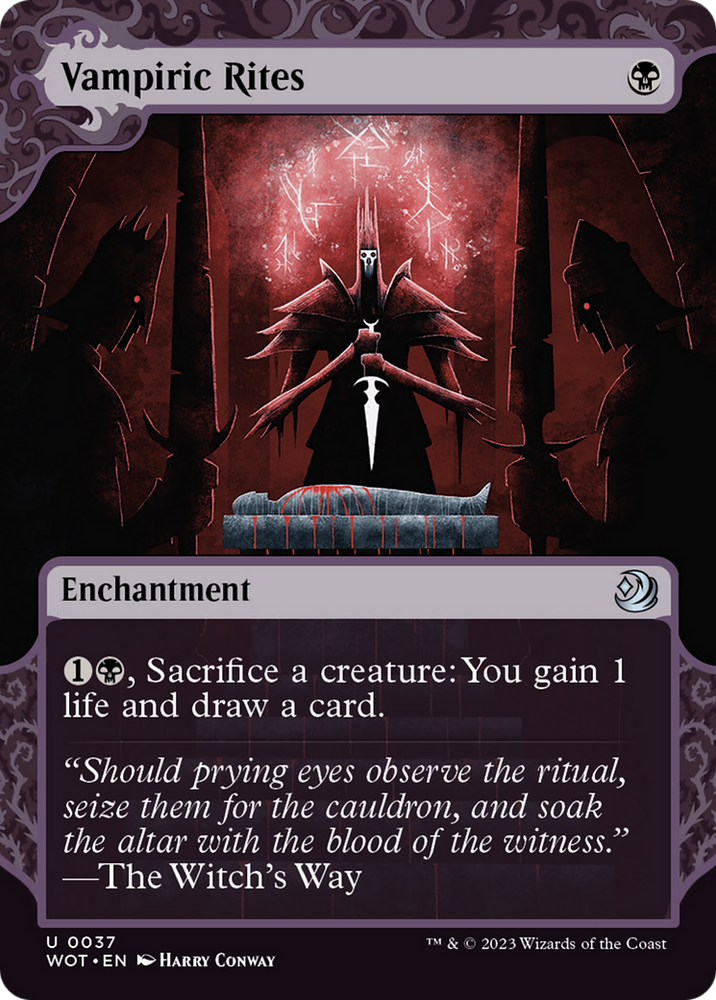 Vampiric Rites [Wilds of Eldraine: Enchanting Tales] Magic: The Gathering