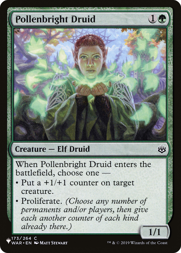 Pollenbright Druid [The List] Magic: The Gathering