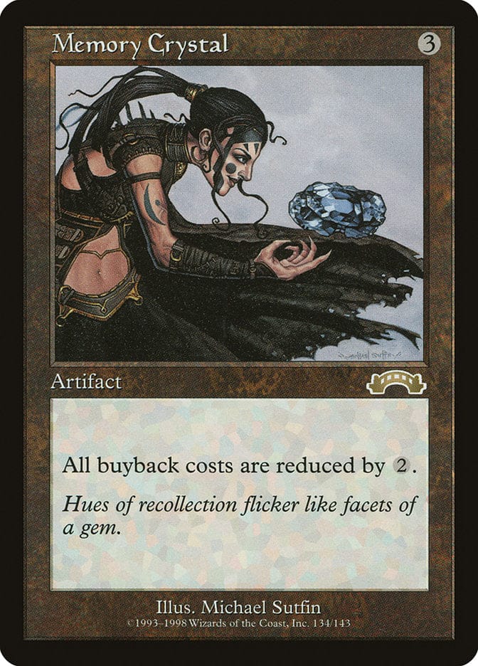 Memory Crystal [Exodus] Magic: The Gathering