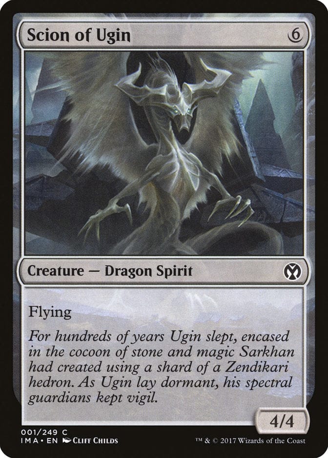 Scion of Ugin [Iconic Masters] Magic: The Gathering