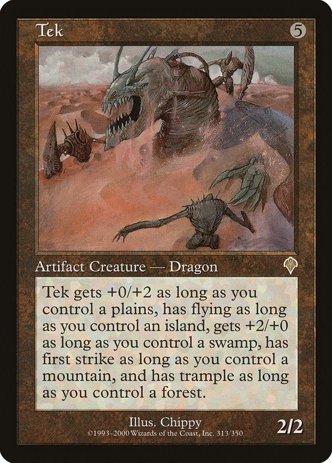 Tek [Invasion] Magic: The Gathering