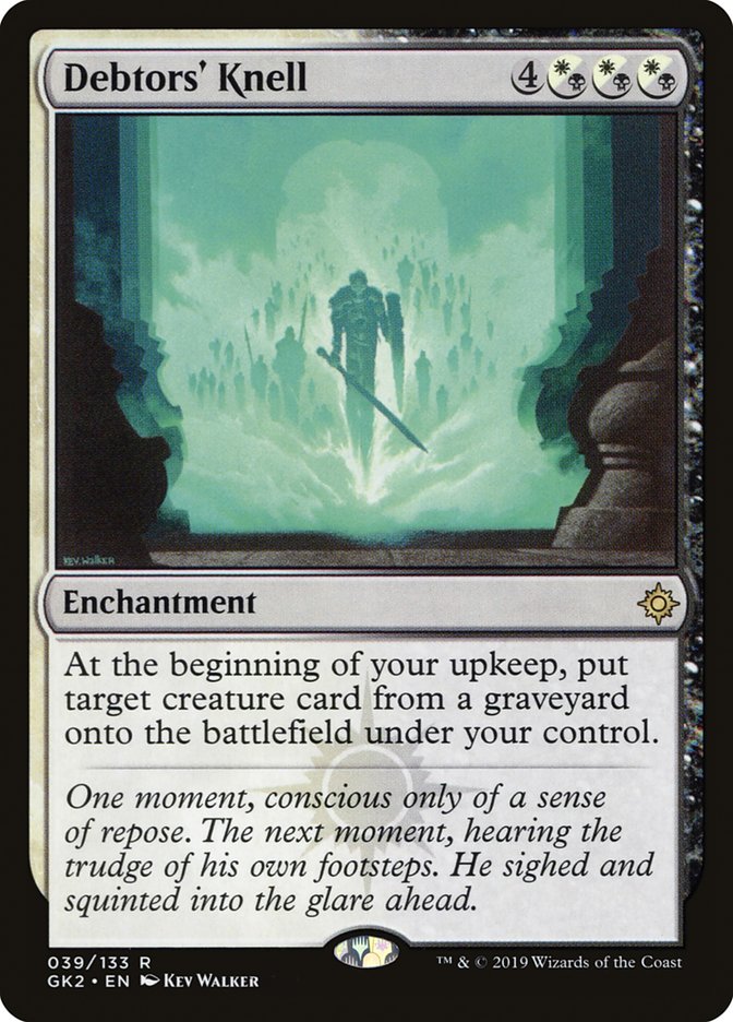 Debtors' Knell [Ravnica Allegiance Guild Kit] Magic: The Gathering