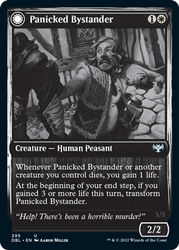 Panicked Bystander // Cackling Culprit [Innistrad: Double Feature] Magic: The Gathering
