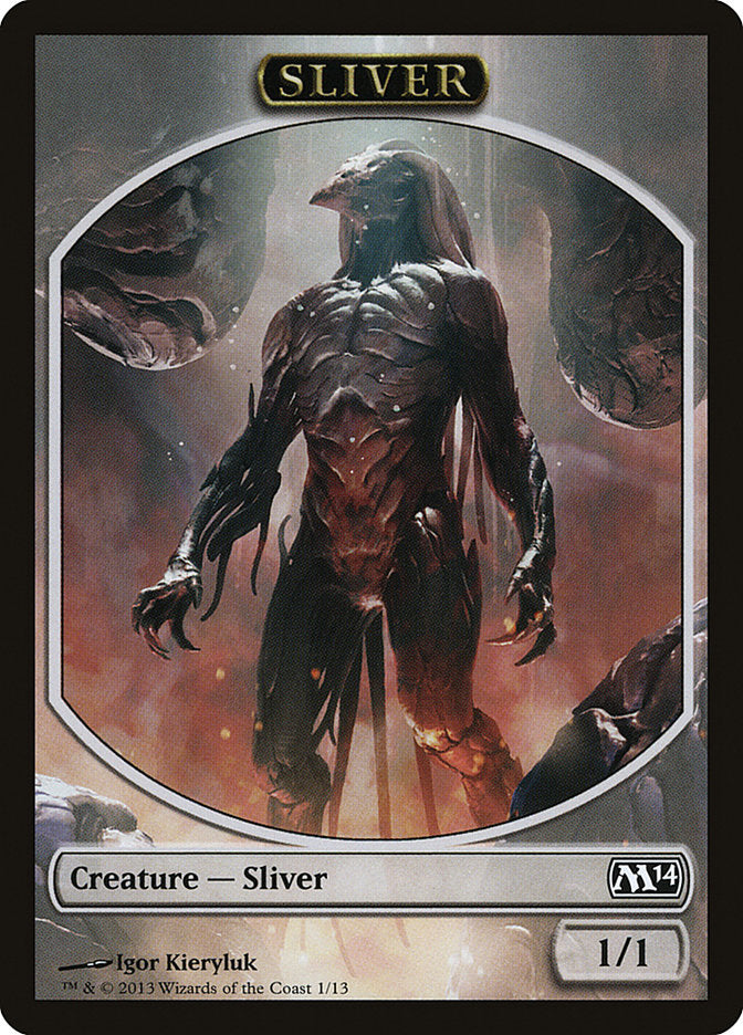 Sliver Token [Magic 2014 Tokens] Magic: The Gathering