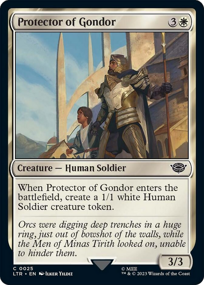 Protector of Gondor [The Lord of the Rings: Tales of Middle-Earth] Magic: The Gathering