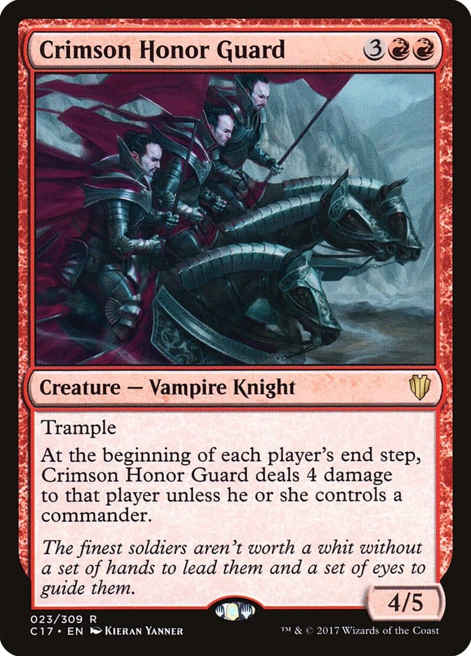 Crimson Honor Guard [Commander 2017] Magic: The Gathering