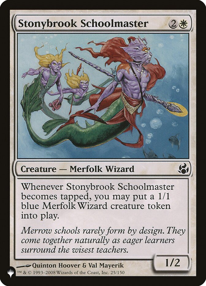 Stonybrook Schoolmaster [The List] Magic: The Gathering