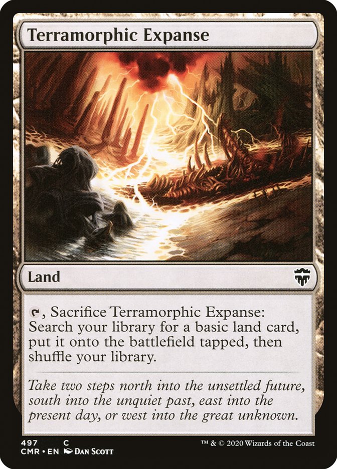 Terramorphic Expanse (497) [Commander Legends] Magic: The Gathering