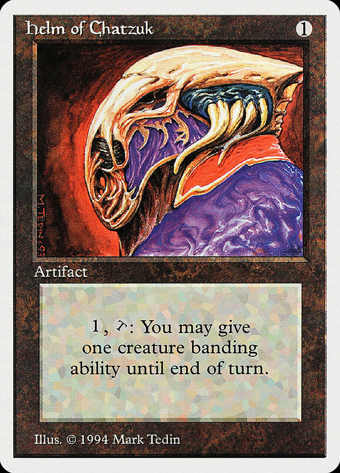 Helm of Chatzuk [Summer Magic / Edgar] Magic: The Gathering
