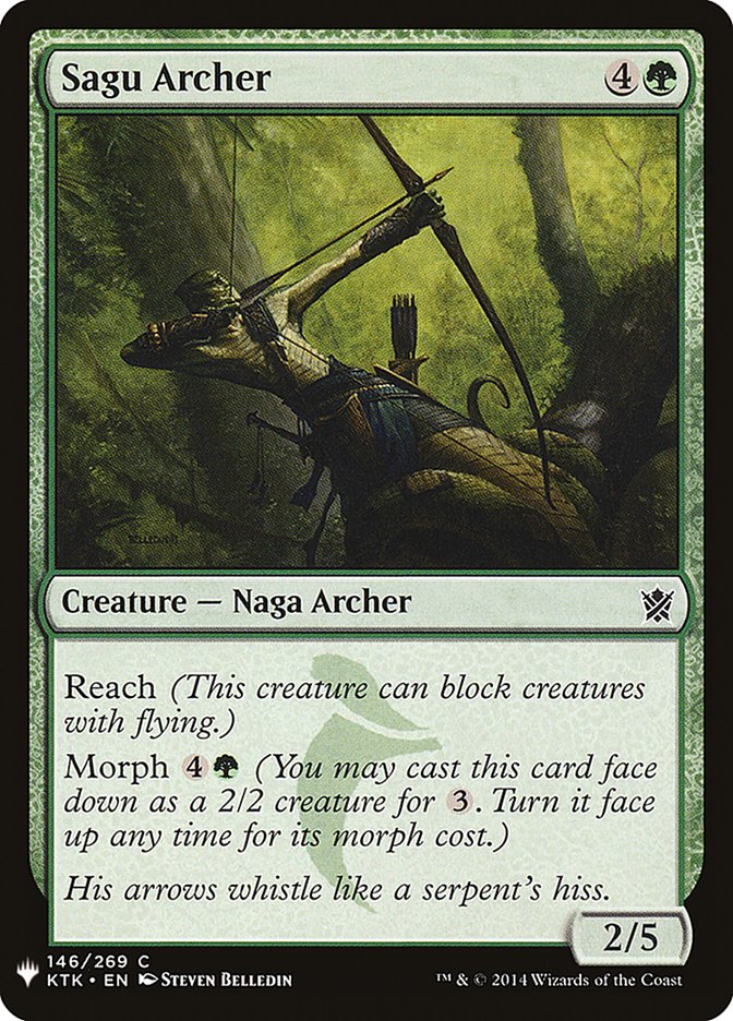Sagu Archer [Mystery Booster] Magic: The Gathering