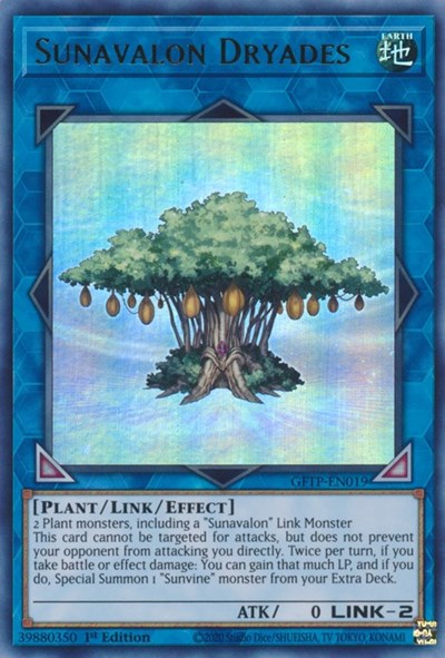 Sunavalon Dryades [GFTP-EN019] Ultra Rare - Yugioh Cards For Your TCG Needs!