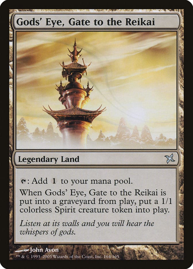 Gods' Eye, Gate to the Reikai [Betrayers of Kamigawa] Magic: The Gathering