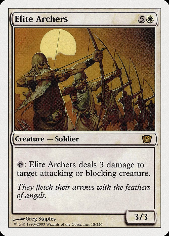 Elite Archers [Eighth Edition] Magic: The Gathering