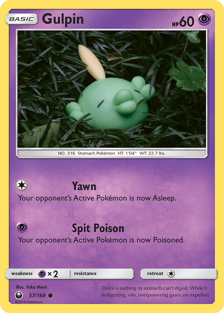 Gulpin (57/168) [Sun & Moon: Celestial Storm] Pokémon