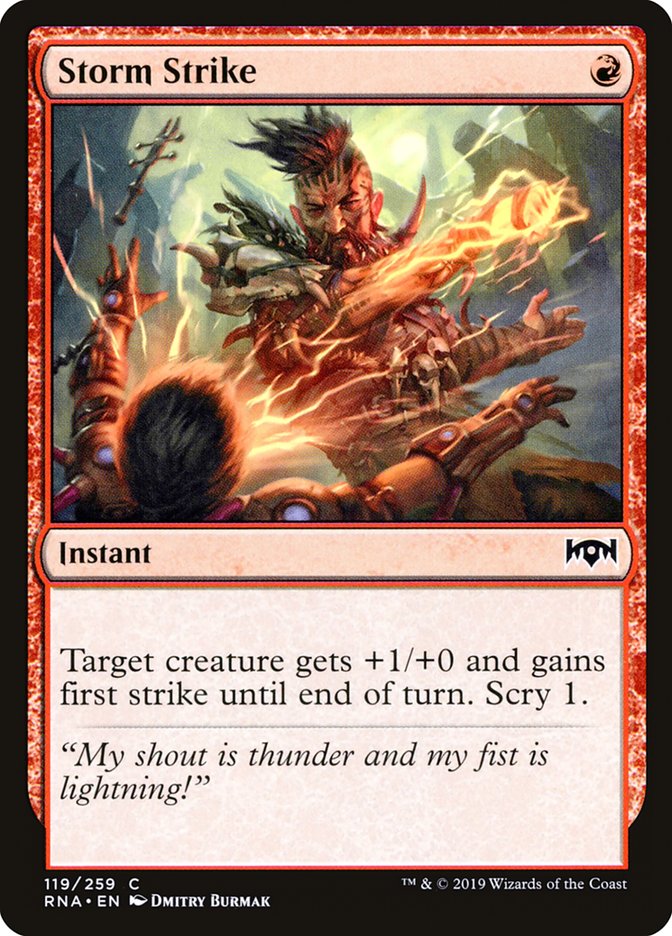 Storm Strike [Ravnica Allegiance] Magic: The Gathering