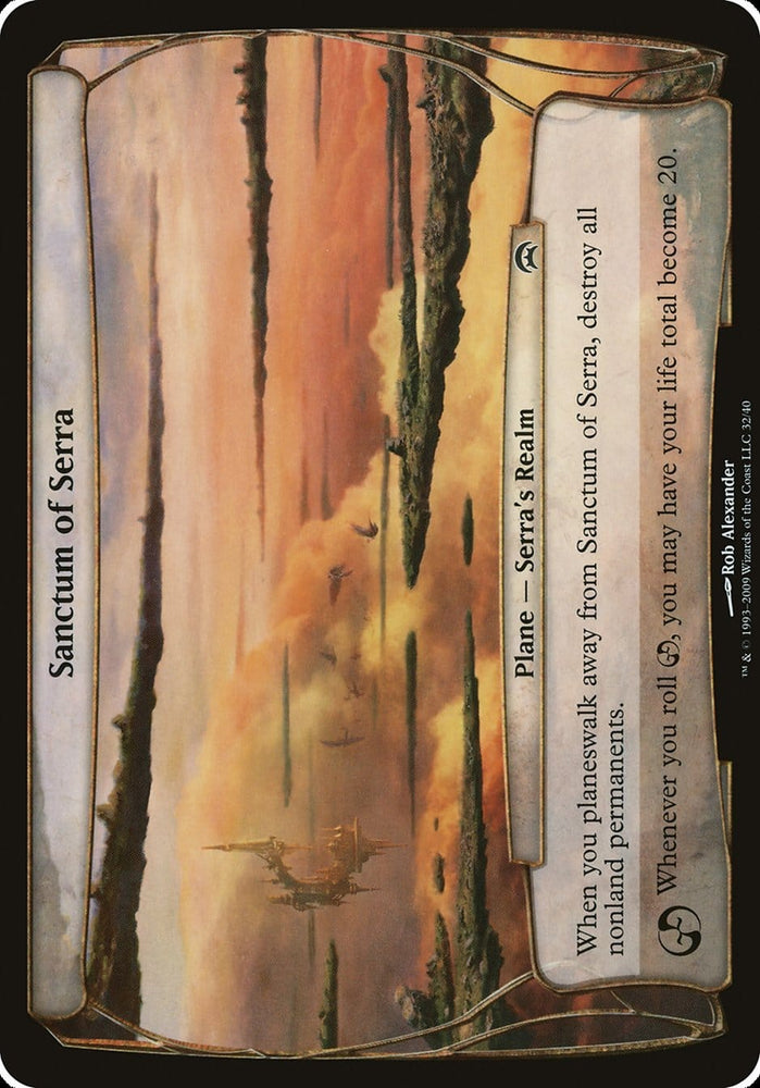 Sanctum of Serra (Planes) [Planechase Planes] Magic: The Gathering