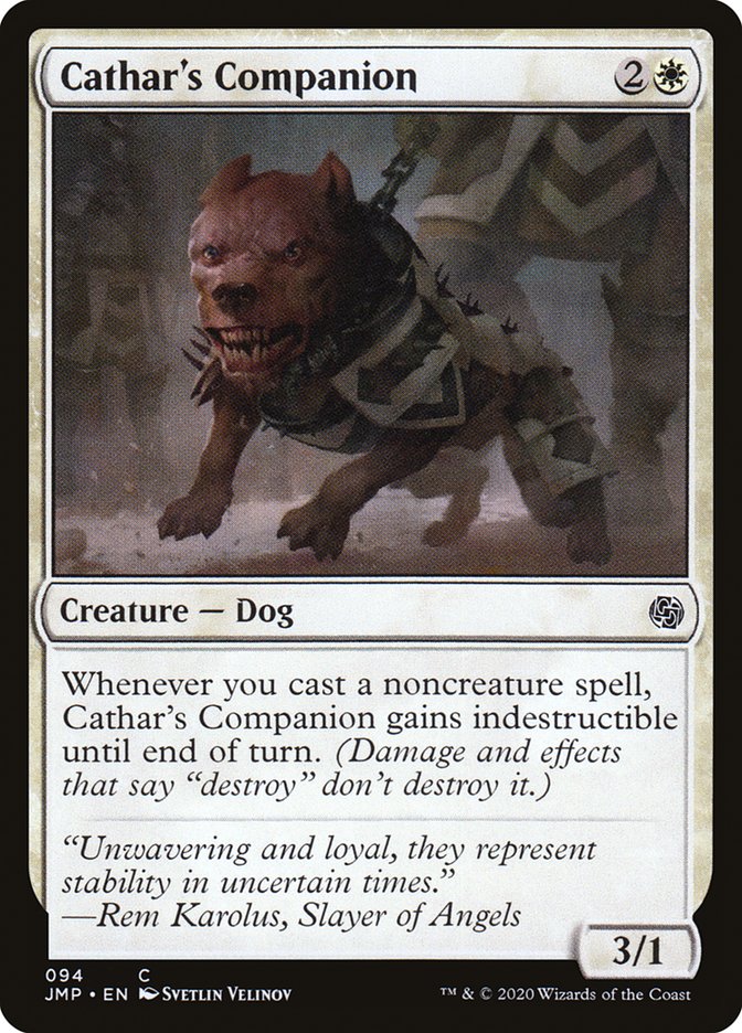 Cathar's Companion [Jumpstart] Magic: The Gathering
