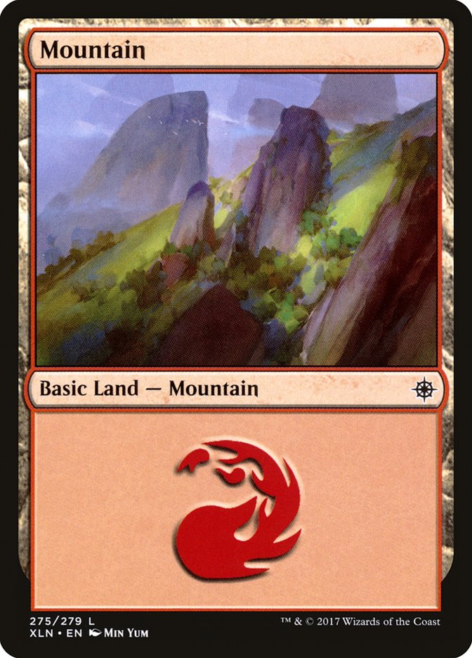 Mountain (275) [Ixalan] Magic: The Gathering