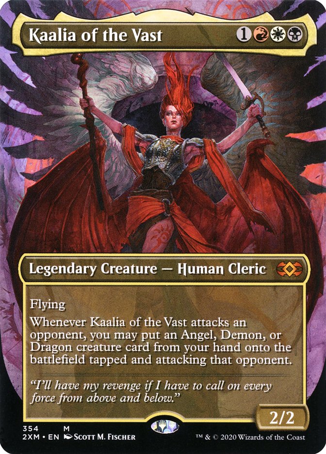Kaalia of the Vast (Toppers) [Double Masters] Magic: The Gathering