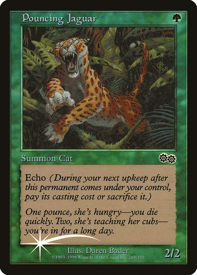 Pouncing Jaguar [Arena League 1999] Magic: The Gathering