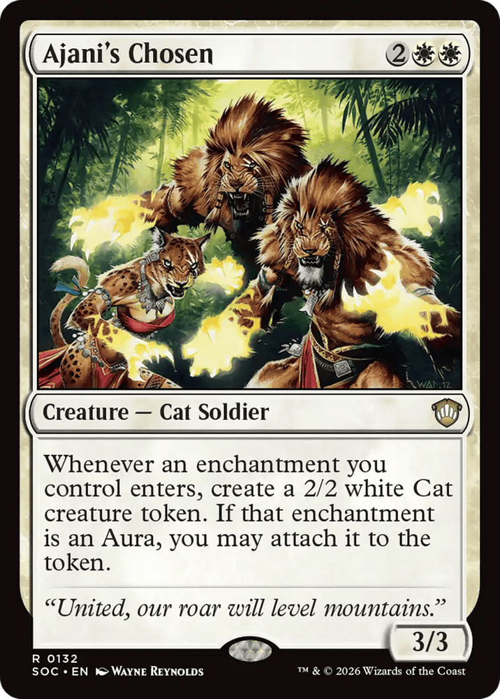 Ajani's Chosen [Secrets of Strixhaven Commander]