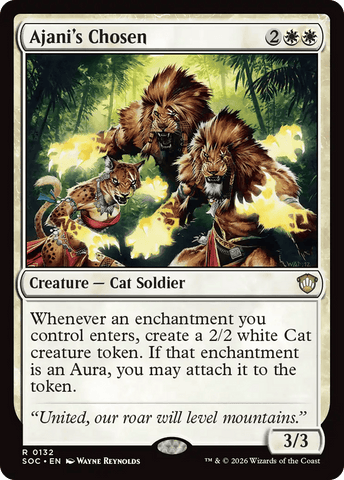 Ajani's Chosen [Secrets of Strixhaven Commander]