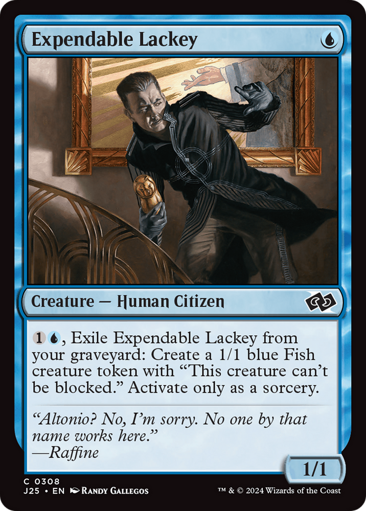 Expendable Lackey [Foundations Jumpstart] Magic: The Gathering