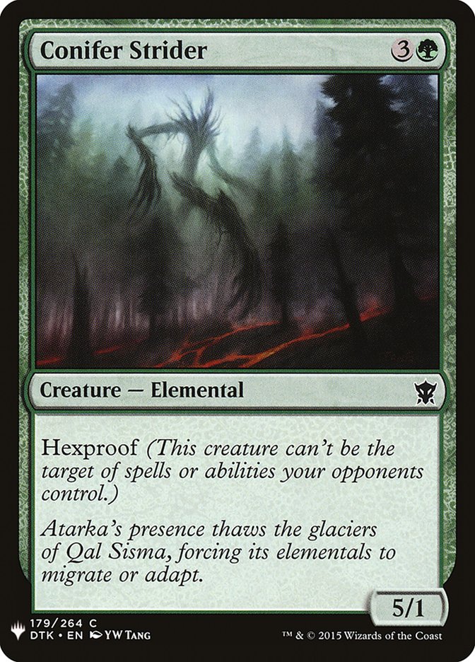 Conifer Strider [Mystery Booster] Magic: The Gathering