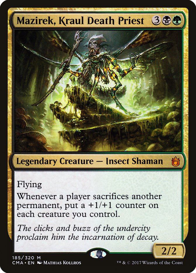 Mazirek, Kraul Death Priest [Commander Anthology] Magic: The Gathering