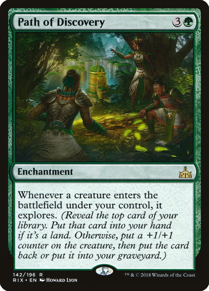 Path of Discovery [Rivals of Ixalan] Magic: The Gathering
