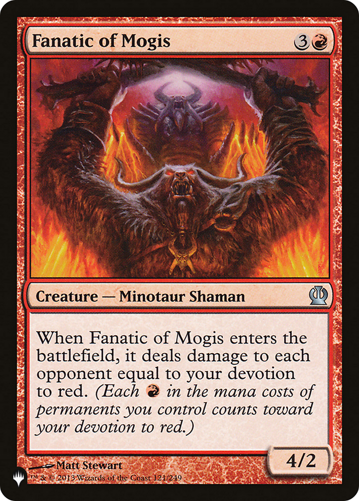 Fanatic of Mogis [The List] Magic: The Gathering