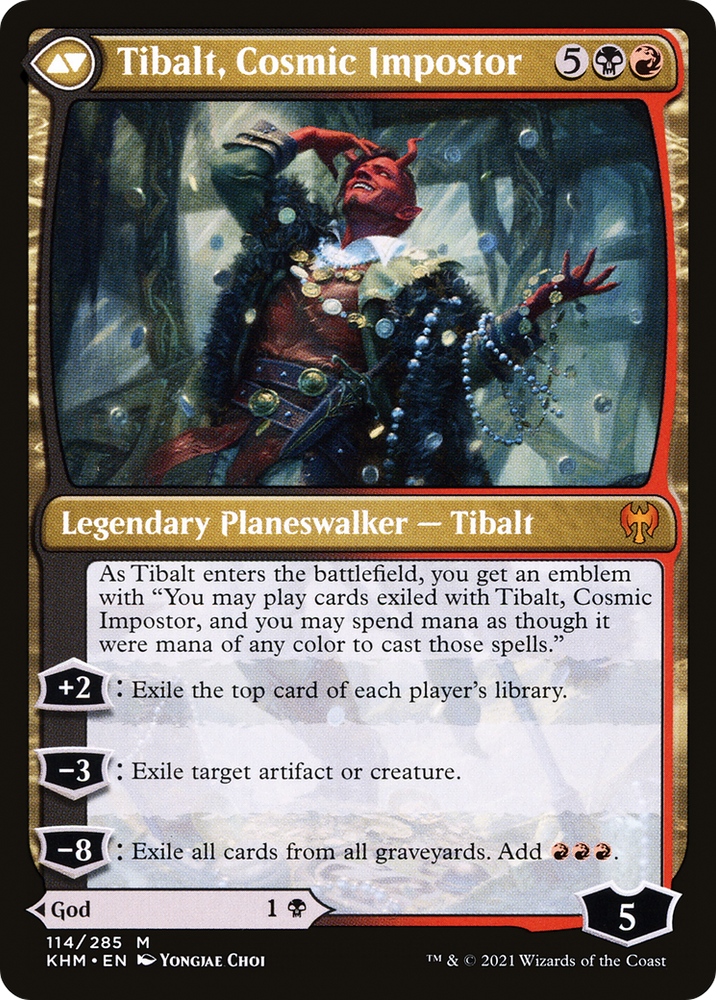 Valki, God of Lies // Tibalt, Cosmic Impostor [Secret Lair: From Cute to Brute] Magic: The Gathering