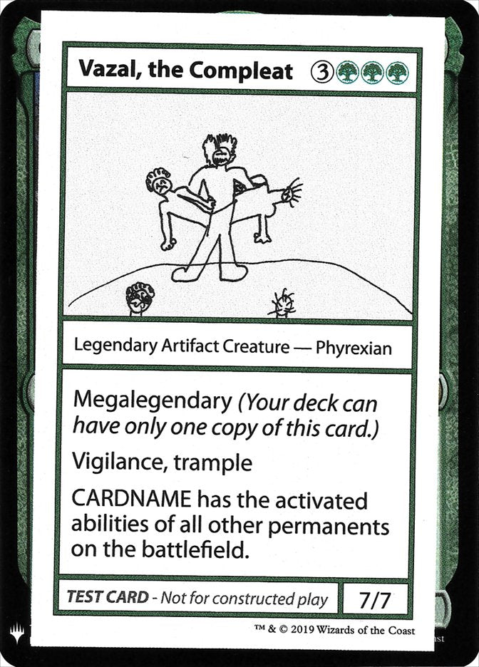 Vazal, the Compleat [Mystery Booster Playtest Cards] Magic: The Gathering