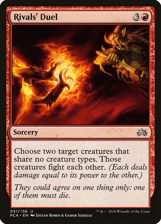 Rivals' Duel [Planechase Anthology] Magic: The Gathering