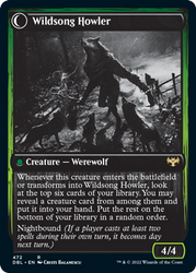 Howlpack Piper // Wildsong Howler [Innistrad: Double Feature] Magic: The Gathering