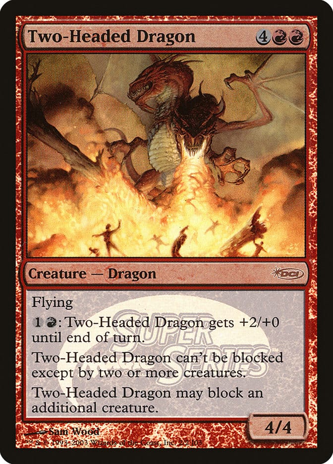Two-Headed Dragon [Junior Super Series] Magic: The Gathering