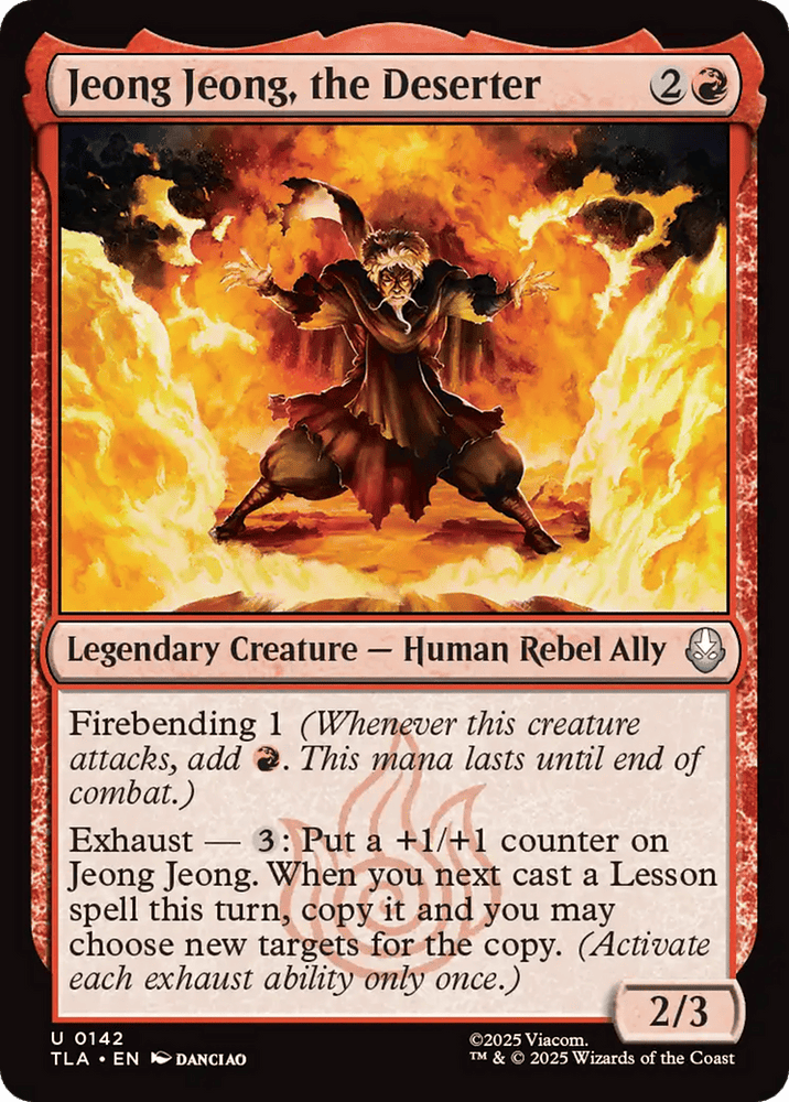 Jeong Jeong, the Deserter [Avatar: The Last Airbender]